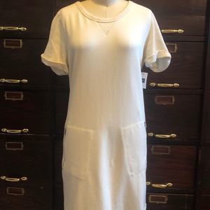 Gap Ivory Sweatshirt Knit Dress S
